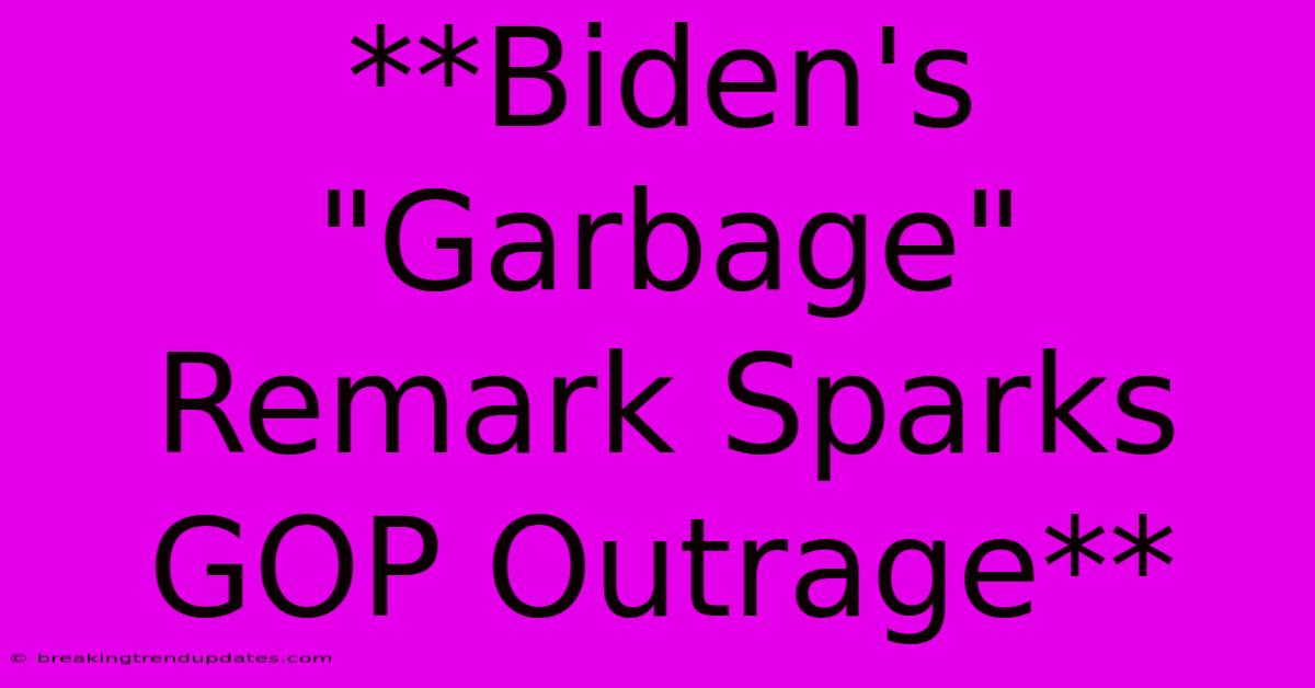 **Biden's **Biden's