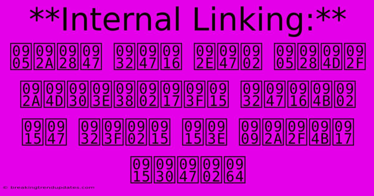 **Internal Linking:** अपने लेख में अन्य प्रासंगिक लेखों के लिंक का उपयोग करें। **Internal Linking:** अपने लेख में अन्य प्रासंगिक लेखों के लिंक का उपयोग करें।