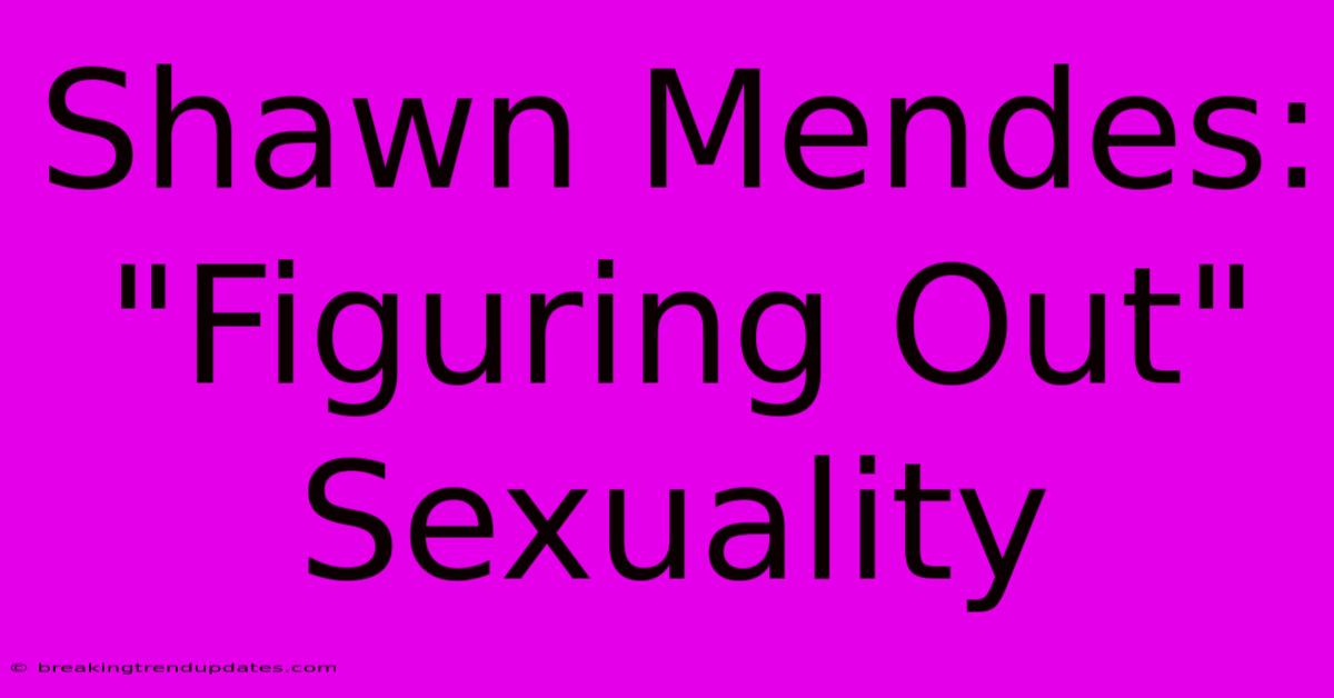 Shawn Mendes: 